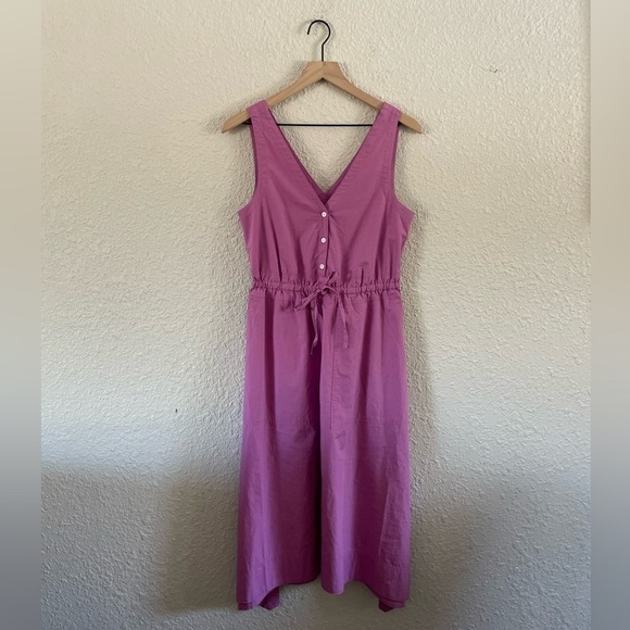Gap Lila Button Front Midi Dress - Picture 2 of 11